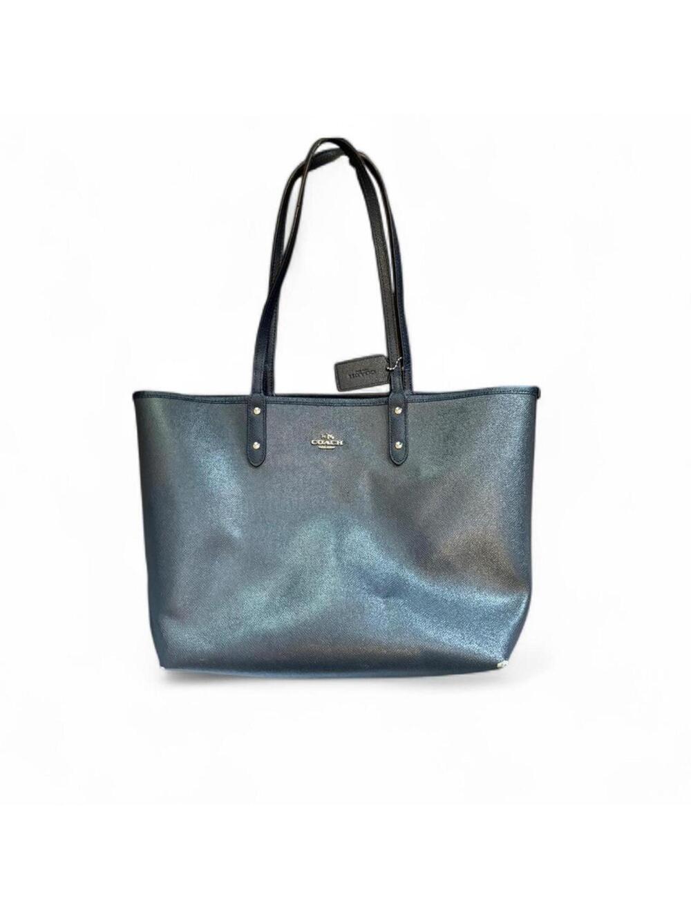 Coach Women's Blue Tote Bag